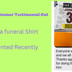 Funeral shirts printing