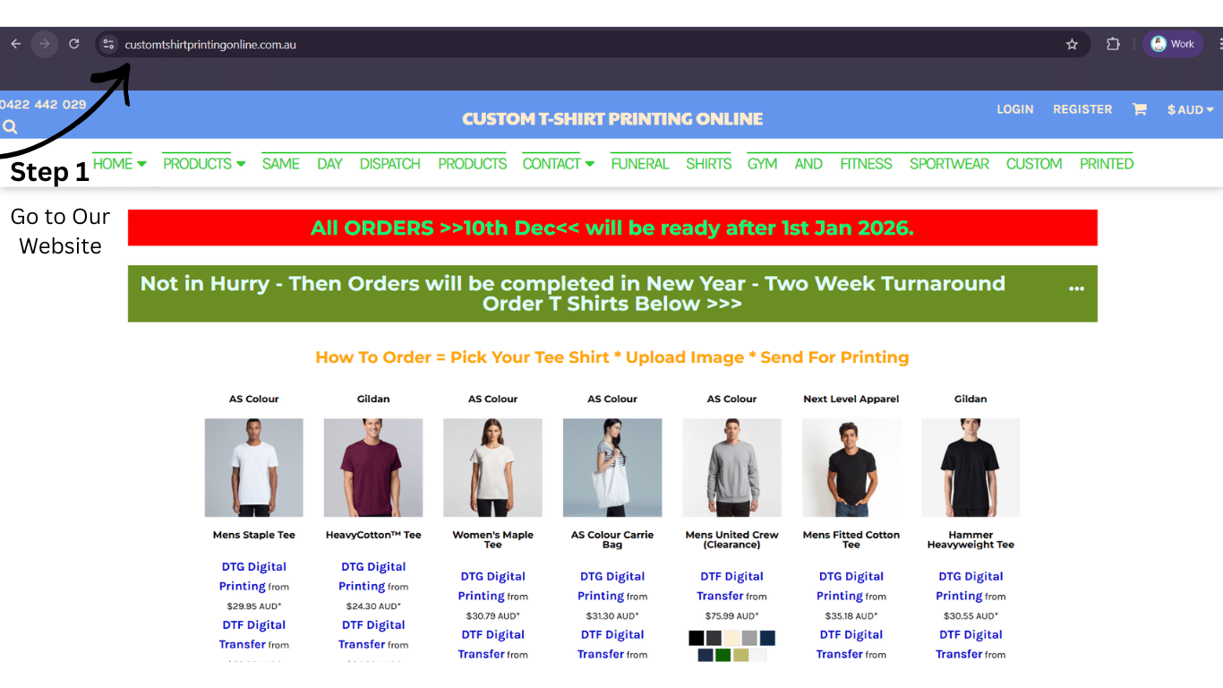 Go to Our Website